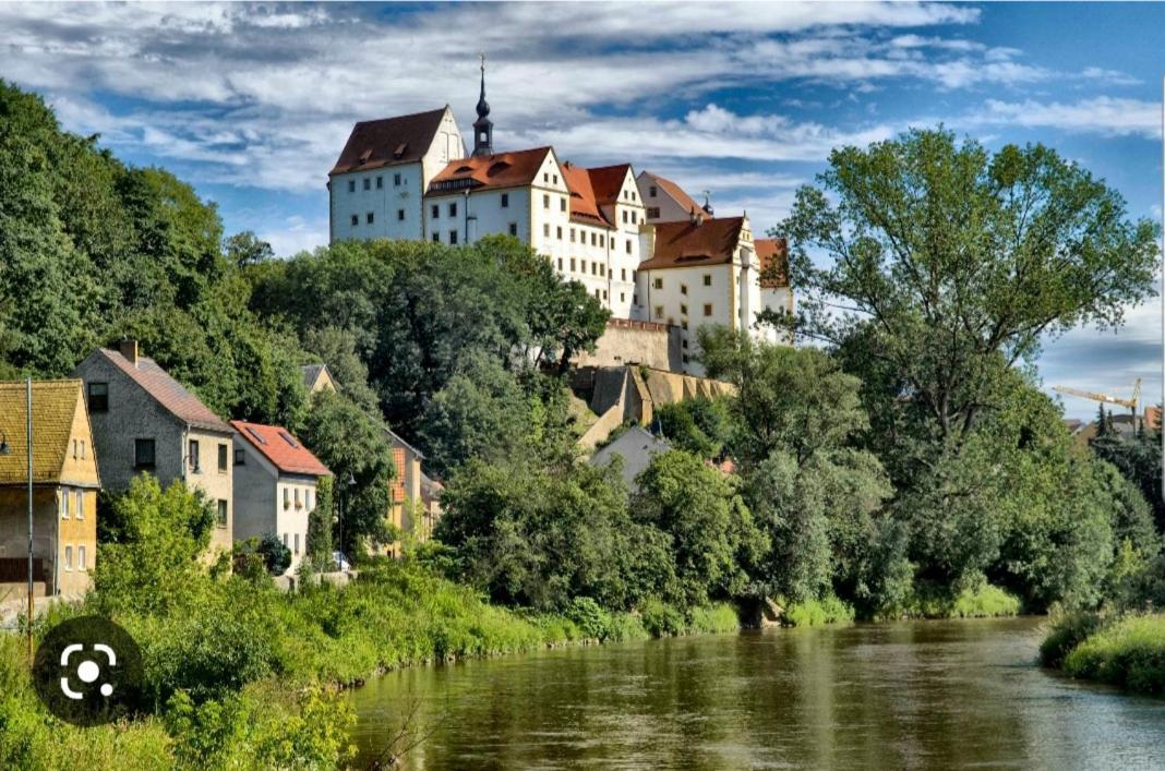 Ferienwohnung Am Schloss Colditz Exterior foto
